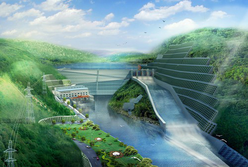 越城老挝南塔河1号水电站项目